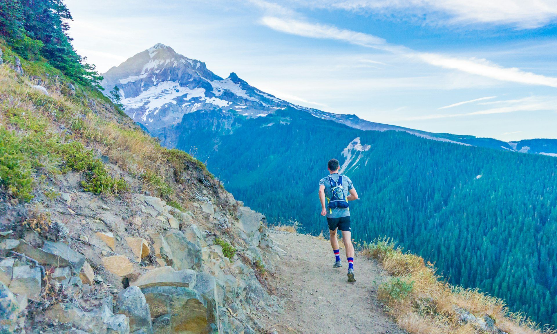 Trailrunner in den Bergen